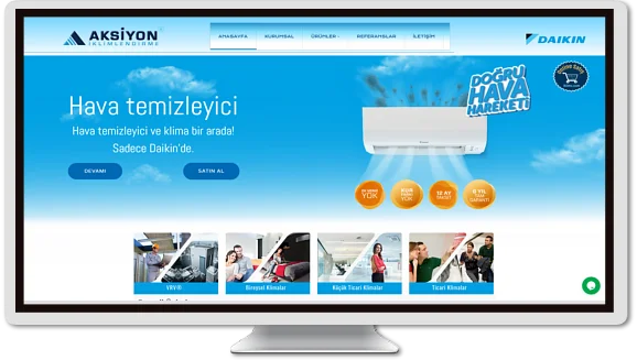Web Tasarım Aksiyon İklimlendirme