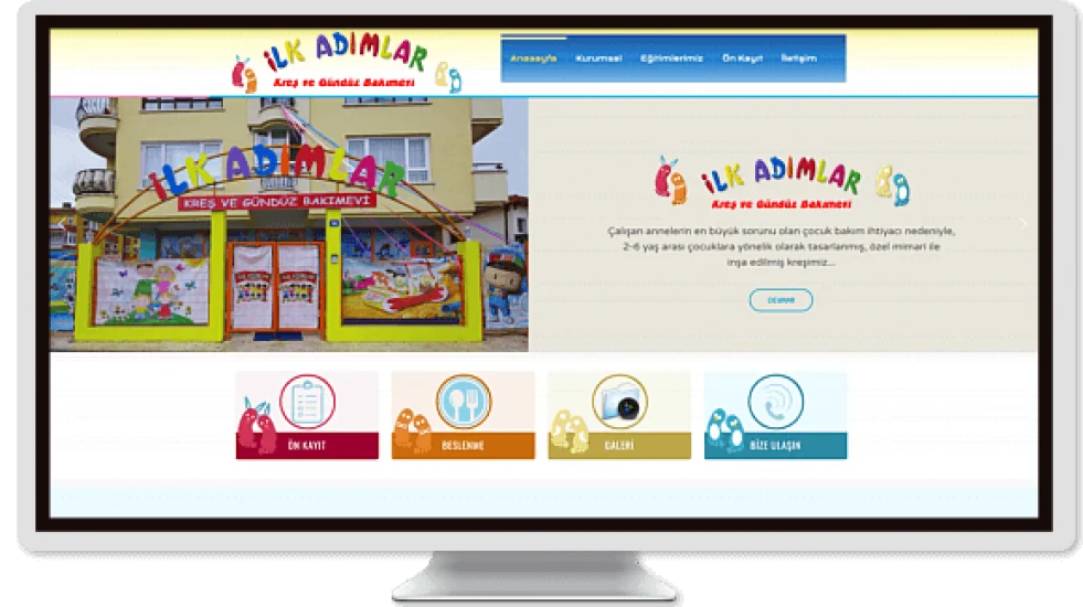 Web Tasarım ilk adım kreş